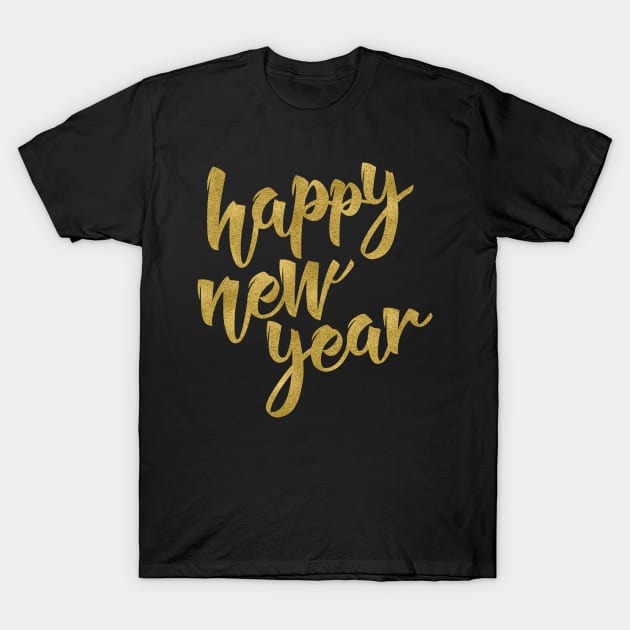 Happy New Year T-Shirt by e2productions